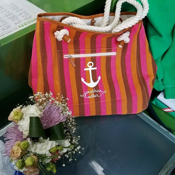 jonathan adler Handbags - NWT Jonathan Adler beach bag